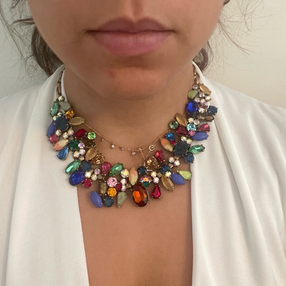 J.Crew Bejeweled Necklace